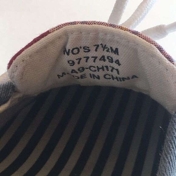 Sperry Top-Sider Plaid Sneakers - Picture 6 of 14